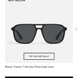 Quay Australia Black Frame Sunglasses